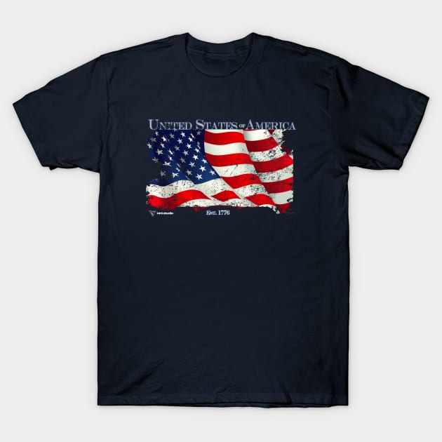 USA T-Shirt by i4ni Studio